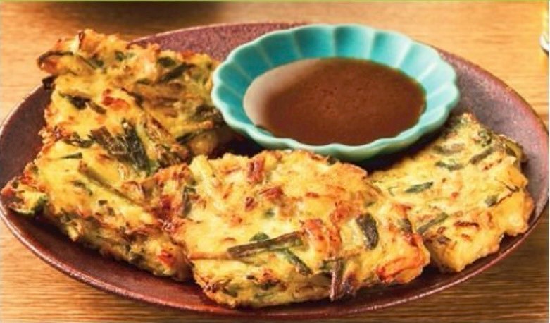 にらだくイカチヂミ　特製ダレ付き