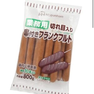 串付きフランクフルト　80gx60本