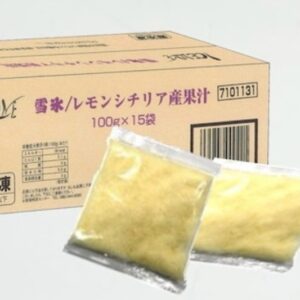 簡単スムージー　雪氷　レモン果汁　100gx108袋