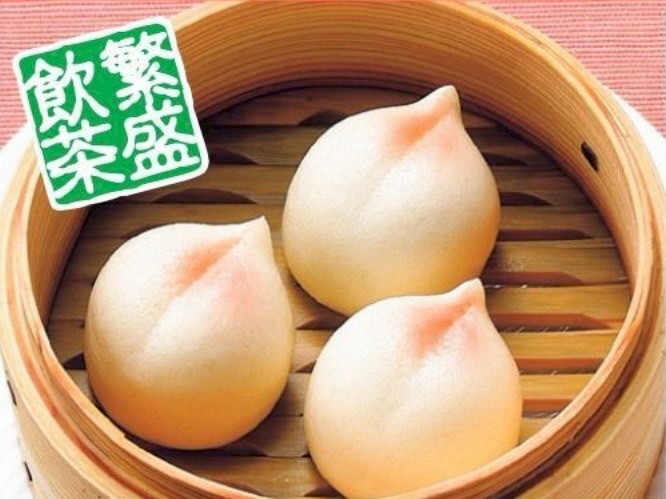 ひとくち桃まん