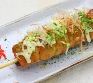 お好み焼きおにぎり　串付き　120gx72串