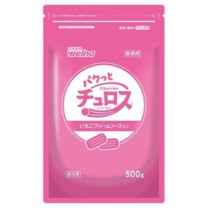 パクっとチュロス　4.5cm　イチゴ　500gx12入（約600個）