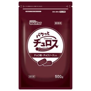 パクっとチュロス　4.5cm　チョコ　500gx12入（約600個）