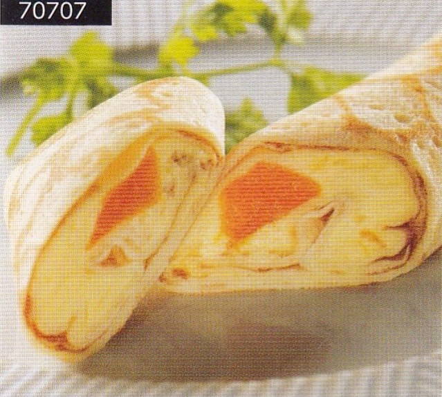 ３種のフルーツクレープ