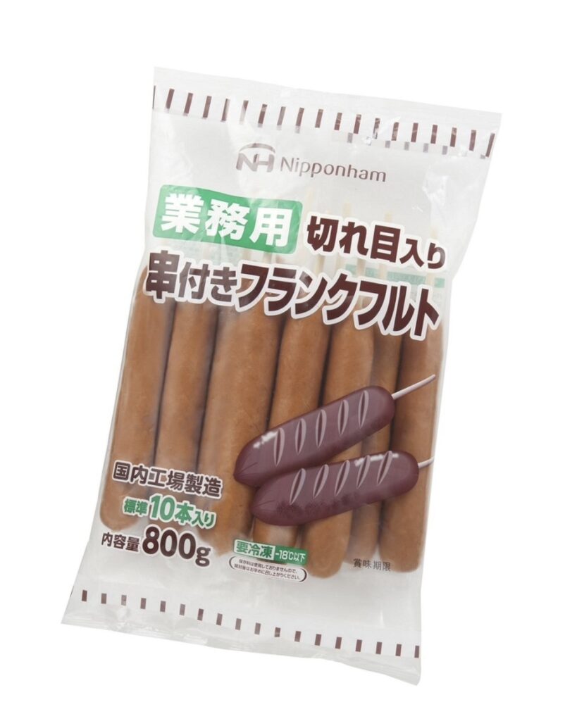 串付きフランクフルト　80gx60本
