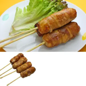 肉巻きドッグ　ゴマ　120gx72串