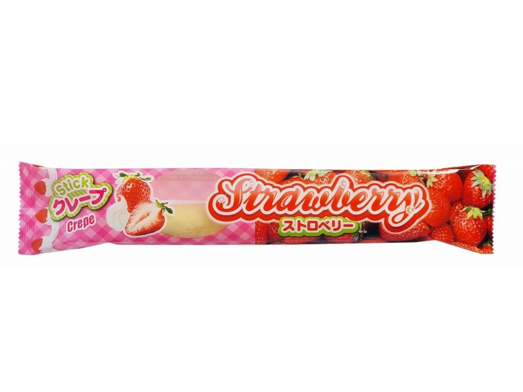 スティッククレープ　ストロベリー　個包装　10本