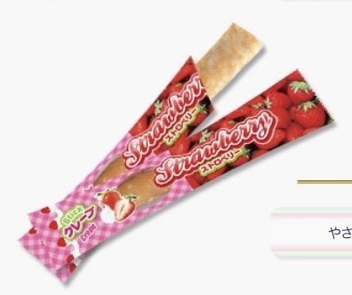 スティッククレープ　ストロベリー　個包装