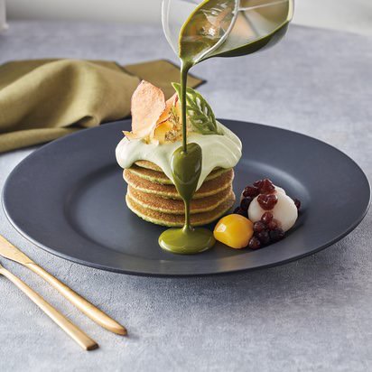 自然解凍ミニパンケーキ　抹茶味