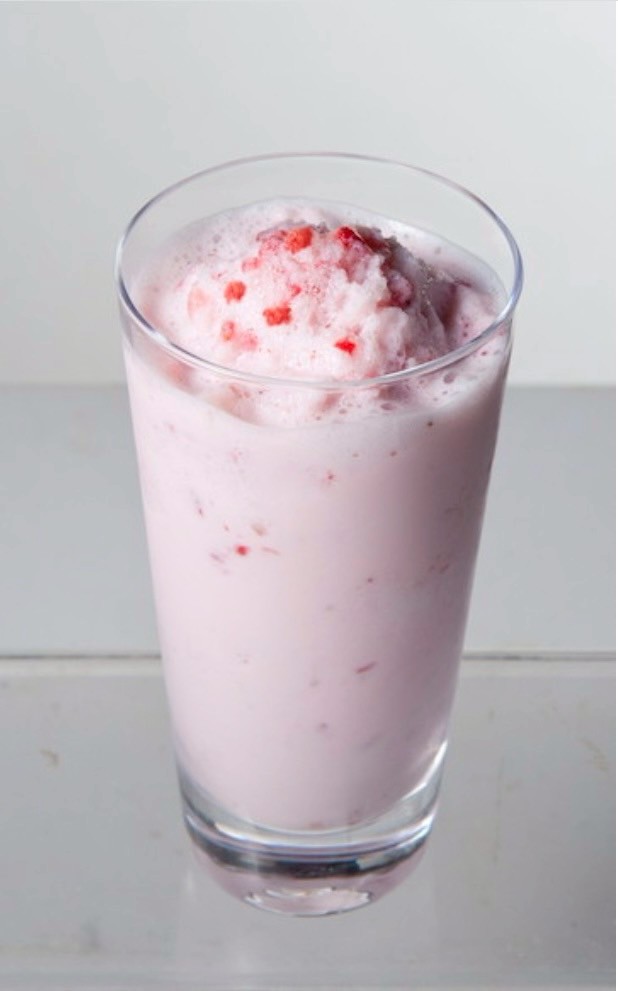 簡単スムージー　雪氷　いちご果肉